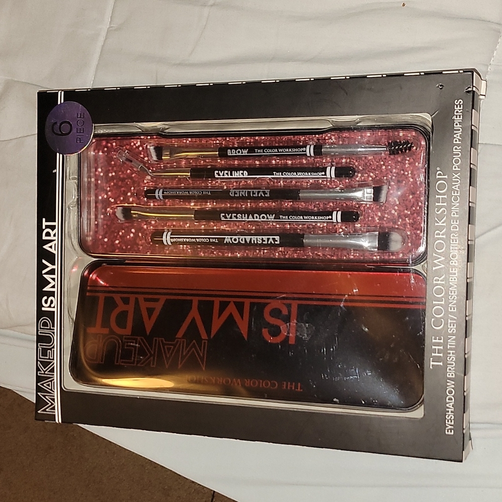 The Color Workshop Eyeshadow Brushes